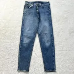 リー/XS/青/無地/スキニーデニムパンツ/ストレッチ/スリム/春秋冬/パンツ