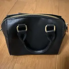 LUPUYリュプュイの2way ミニボストンバッグ ショルダーバッグ ブラック 