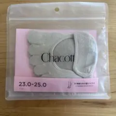 新品⭐︎Chacott 5本指ソックス 23.0-25.0のサムネイル