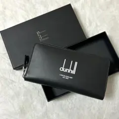 未使用✨ダンヒル レガシー ラウンドファスナー 長財布 メンズ ブラック