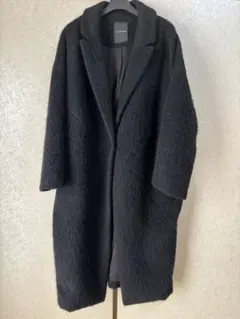 JEANASIS ブラック ロングコート