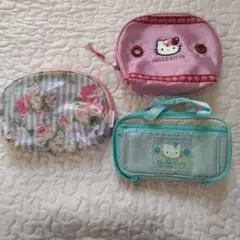 Hello Kitty ポーチ 2点セット LESTROSEのサムネイル
