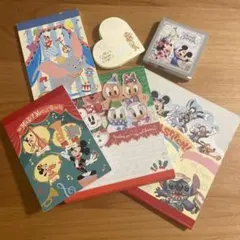 ディズニーリゾート　メモ帳まとめ売り　平成レトロ