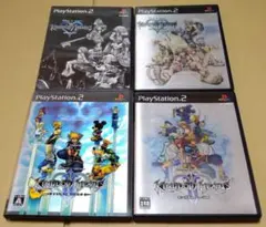 キングダムハーツ PS2ソフト 4点セット