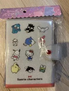 カミオジャパン サンリオ シールバインダー シール帳 グリッター 集合 キャラ