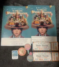 ミセス　Wonder Museum 入場券&ステッカー2組セット