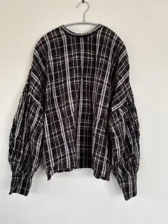 Hug o war Cloth & Cross チェック柄長袖シャツ - メルカリ