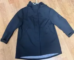 GU ブラック マウンテンパーカー　防水防風