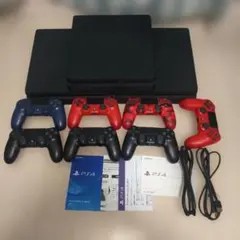 PlayStation 4 本体×3 + 7個のコントローラー
