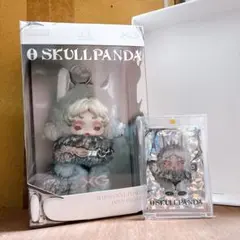 スカルパンダ　XG 限定　ポップマート　ぬいぐるみ　カード&保護ケース付
