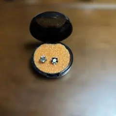 MARY QUANT フラワーピアス 収納ケース付き