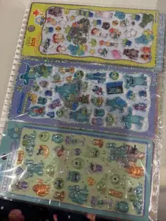 値下げ！売り切れ商品！シートシールコレクション　5セット　A4 30穴　5枚入り