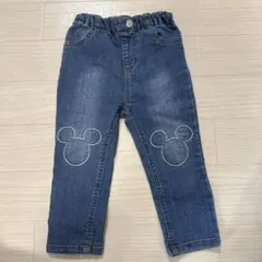 petit main プティマイン ミッキー デニム 80cm