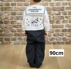 しまむら Littc ディズニー 蒸気船ウィリー ミッキー カバーオール