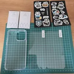 ☘️新品未使用 iPhone14ProMax 強化ガラスフィルム 2枚付き