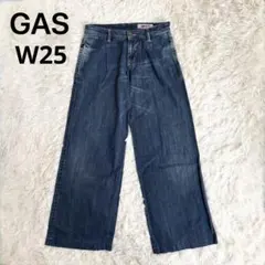 GAS Jeans KIRA ワイドデニム W25 イタリア ジーンズレディースのサムネイル