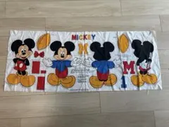 ディズニー　ミッキー　アメリカ土産　タペストリー　生地　ビンテージ