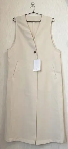 Classicalelf アイボリー Mサイズ ロングジレ