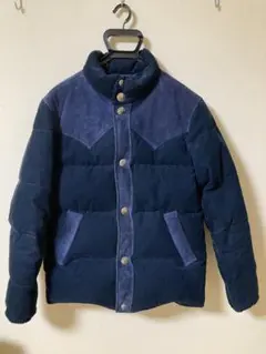 コーデュロイ ダウンジャケット