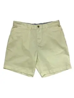 TOMMY HILFIGER クリームイエロー ショートパンツ 34 Y2K