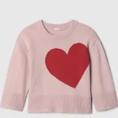 baby GAP ハート柄ニットセーター 12-18ヶ月