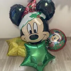ミッキー　クリスマス　バルーンセット