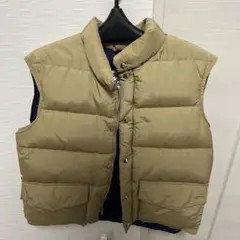 Woolrich ベージュ ダウンベスト