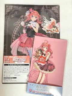 五等分の花嫁 クリアファイル　一花 四葉 五月セット(当たりつき) 五等分の花嫁∬ クリアファイル 四葉: キャラグッズ｜ムービック