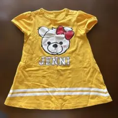 SISTER JENNI クマプリント ワンピース イエロー 95cmのサムネイル
