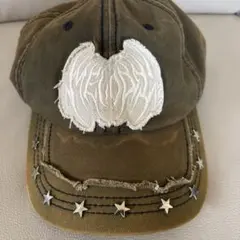 ec melodi green STAR STUDDED HAT cap - メルカリ