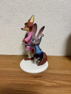 ズートピア プレミアムフィギュア ニック・ワイルドとジュディ・ホップス