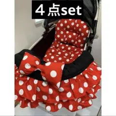 4点set あごのせ　クッション　コンフォーター　ピロ　クレートクッション