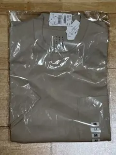 【未開封】AOKI スーツ屋の仕立てたTシャツ Lサイズ　ベージュのサムネイル