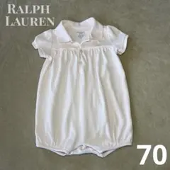 Ralph Lauren ロンパース ピンク 70cm