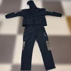 美品　adidas ブラック ジャージ上下セット
