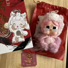 popmart クライベイビー　馬力全開　ぬいぐるみペンダント