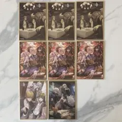 Fate/Grand Order イラスト色紙8枚セット LAWSONコラボ