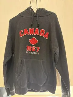 加拿大鵝 1867 連帽運動衫 灰色 S