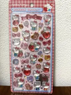 【正規品】ハローキティ 赤 第二弾 ボンボンドロップシール