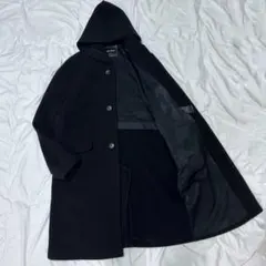 GIORGIO ARMANI フーテッド ウール チェスターコート 46