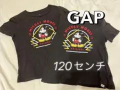 【2枚セット】【バラ売り可】GAP ミッキーマウス Tシャツ 120センチ　双子