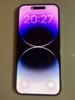 ☆美品傷なし☆ iPhone 14 Pro Max ディープパープル 256GB