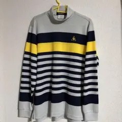 Le coq sportif GOLF 長袖モックネックシャツ Lサイズ