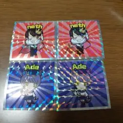 クレイジーラクーン ステッカー neth Ade