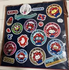 【新品タグ付き・未開封】お土産バッグ 万博 サンリオ コラボ ミャクミャク