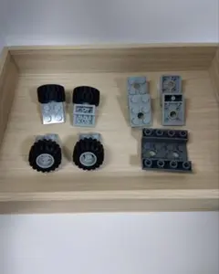 レゴ 車軸付きタイヤ 足回りセット／オフロード、工事車両系　87697　正規品