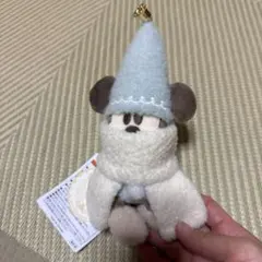 ディズニー リルリンリン2025 ぬいぐるみバッジ 水色