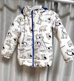 裏起毛ダウンコート　120