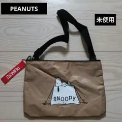♥️PEANUTS♥️未使用　スヌーピープリントショルダーバッグのサムネイル