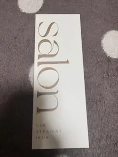 サロン USBコンパクトストレートアイロン ホワイト